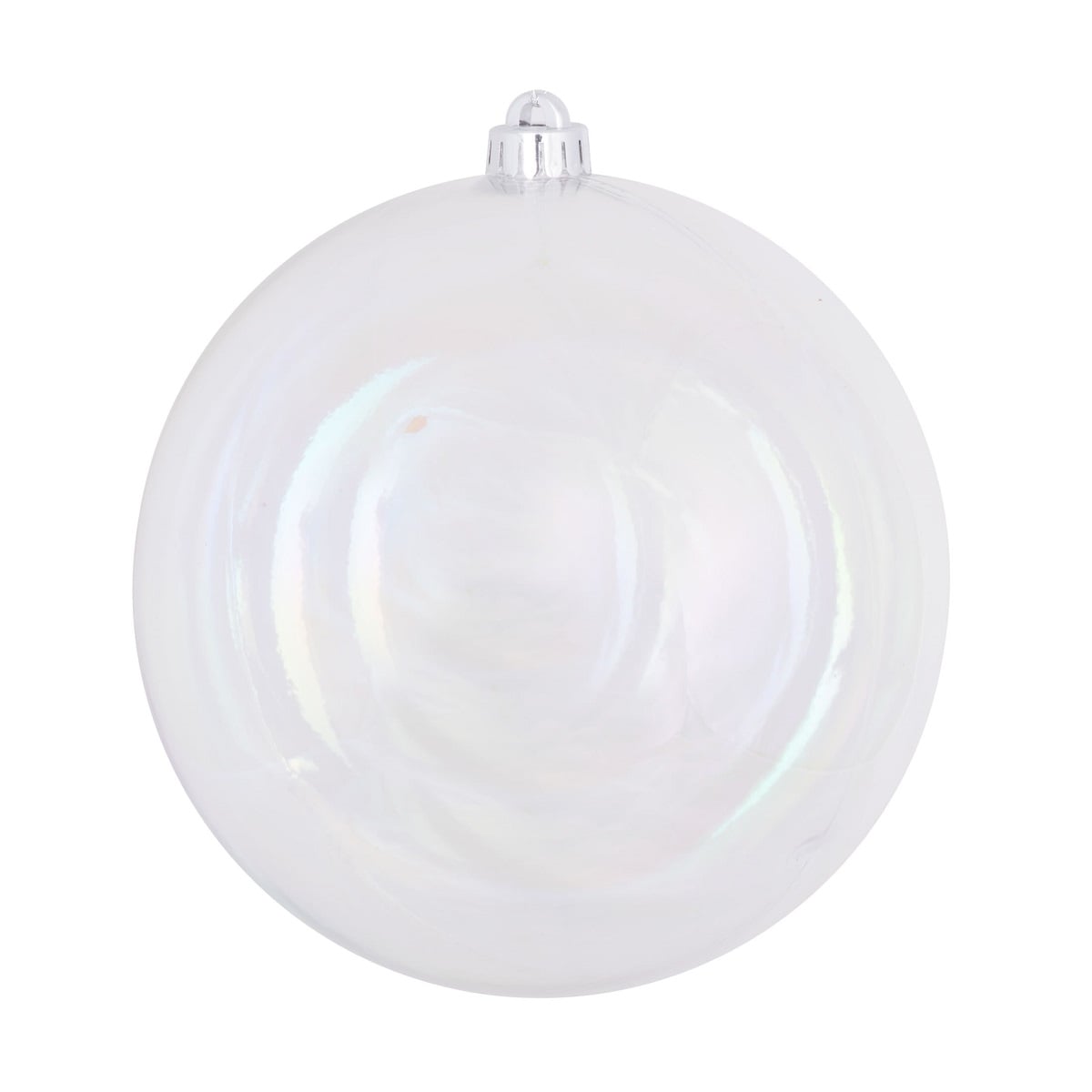 12 Clear Iridescent Ball Drill 12 Clear Iridescent Ball Drill