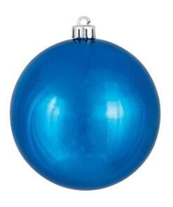 12In Blue Shiny Ball Uv Cap