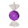 18.5In Purple Whi Swirl Candy