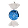 18.5In Blue White Swirl Candy