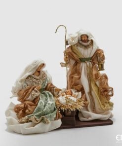 King Nativity W/Cradle H38