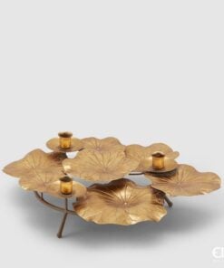Water Life Leaf Candle Holder