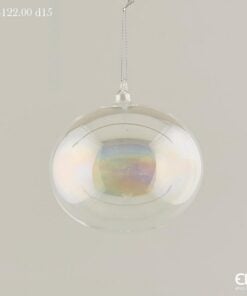 Glass Ball Irid Bubble D1515