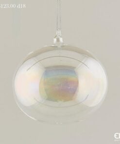Glass Ball Irid Bubble. D1815