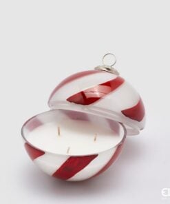 Candle-Glass Candy Sphere D13