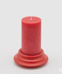 Dorica Candle With Plate H 15