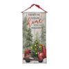 Christmas Wall Banner Truck