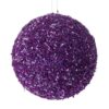 Christmas Purple Glitter Foam