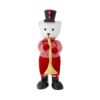 Red Bear With Trumpet 27X19X62
