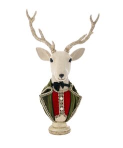 Green Deer Statue 44X25X70