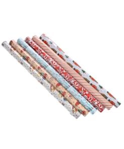 Wrapping Paper 8M X70Cm 6Asst