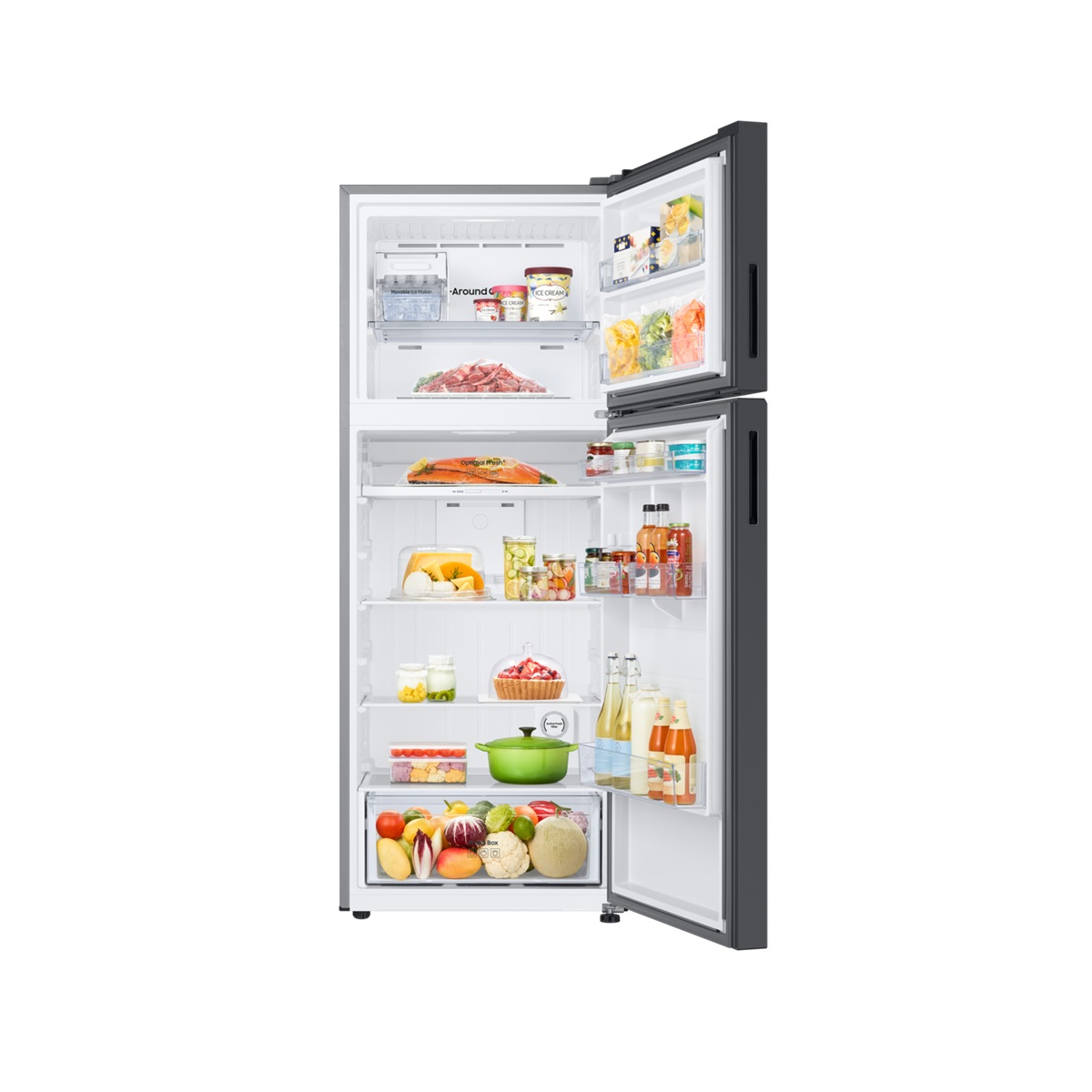 RT47CB664222IQ-3 Samsung Bespoke Design Top Mount Fridge 24 CFT