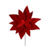 35Cm Red Poinsetia Flower