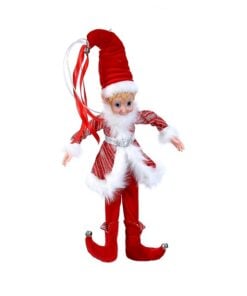 2/24-56Cm Red/White Eye Elf