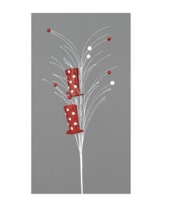 6/96-74Cm Branch W/Red Hats