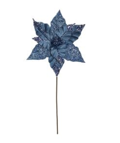 50Cm Branch Glittered Flower