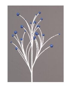66Cm White Branch Blue Ending