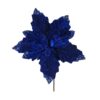 30Cm Dk Blue Poinsetia 30Cm Dk Blue Poinsetia