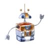 10Cm Glass Robot Orn