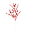 6 Red/White Branch W/Pon Pons