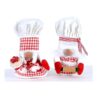 2Asst 25 Fabric Chef Decor 2Asst 25 Fabric Chef Decor