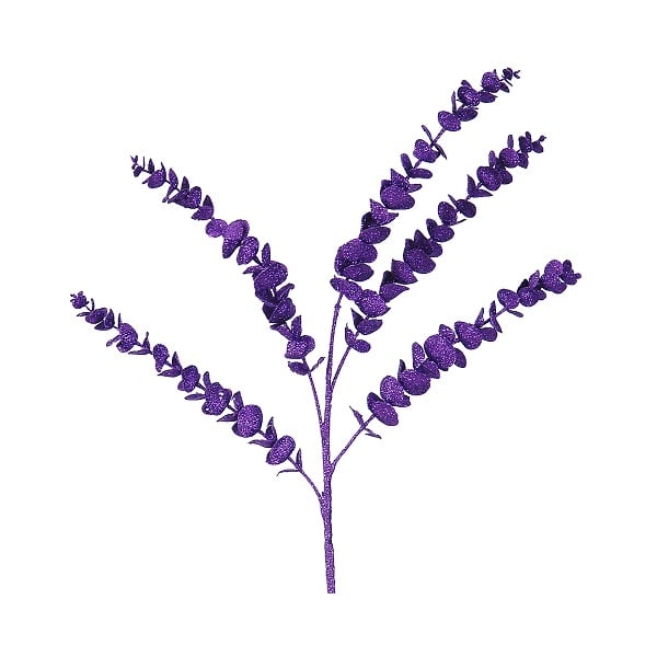 85Cm Purple Glittered Branch 85Cm Purple Glittered Branch