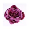 13Cm Fuchsia Rose Flower W/Cli