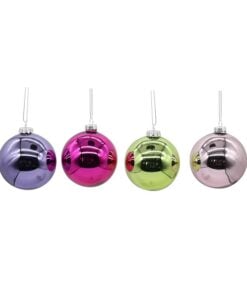 Red; Purple; Gold&Green Ball