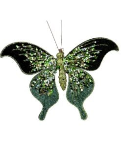 20Cm Green Butterfly
