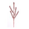 74Cm Branch Spring Leaves Red