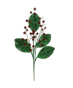 78 Green Spray Red Berrie