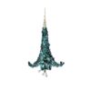 16Cm Iron Flower Orn