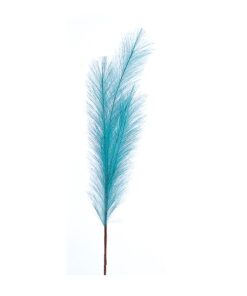 80Cm Blue Pampas Branch