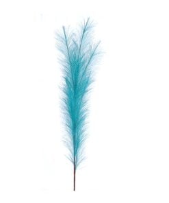 100Cm Blue Pampas Branch