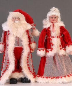 61 Standing Santa & Mrs Set/2
