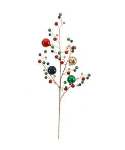78 Gold Spray Colorful Berrie