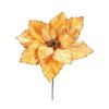 12/120-Gold Poinsetia 40X70Cm