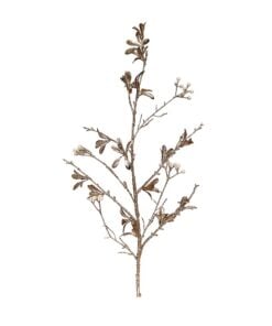 90Cm Gold Spray W/Flowers
