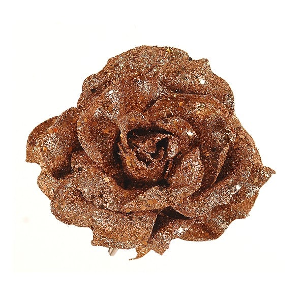 14Cm Copper Fabric Flower 14Cm Copper Fabric Flower