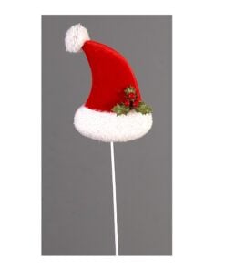 Stick Santa Claus Cap