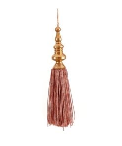 25 Polyresin Orn Pink Tassel