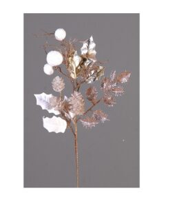 58 Champagn Spray White Leaves