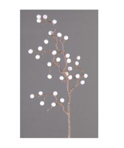 104 Golden Spray White Berries
