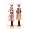 2Asst 43Cm Standing Reindeers 2Asst 43Cm Standing Reindeers