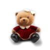 33Cm Red Bear Sitting