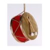 20Cm Red Drum Ornament 20Cm Red Drum Ornament