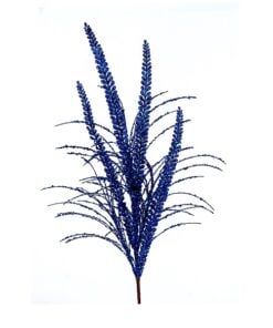 85 Dark Blue Glittered Branch