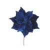 23Cm Dk Blue Poinsetia