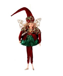 81Cm Green/Red Fairy