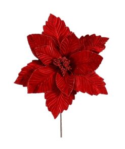 Red Poinsetia 40X70Cm